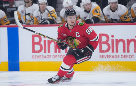 Blackhawks star Connor Bedard makes his season debut in victory over Penguins